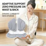 L-shaped Seat Cushion Lumbar Support Seating Cushion ZK25A