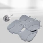 L-shaped Seat Cushion Lumbar Support Seating Cushion ZK25A